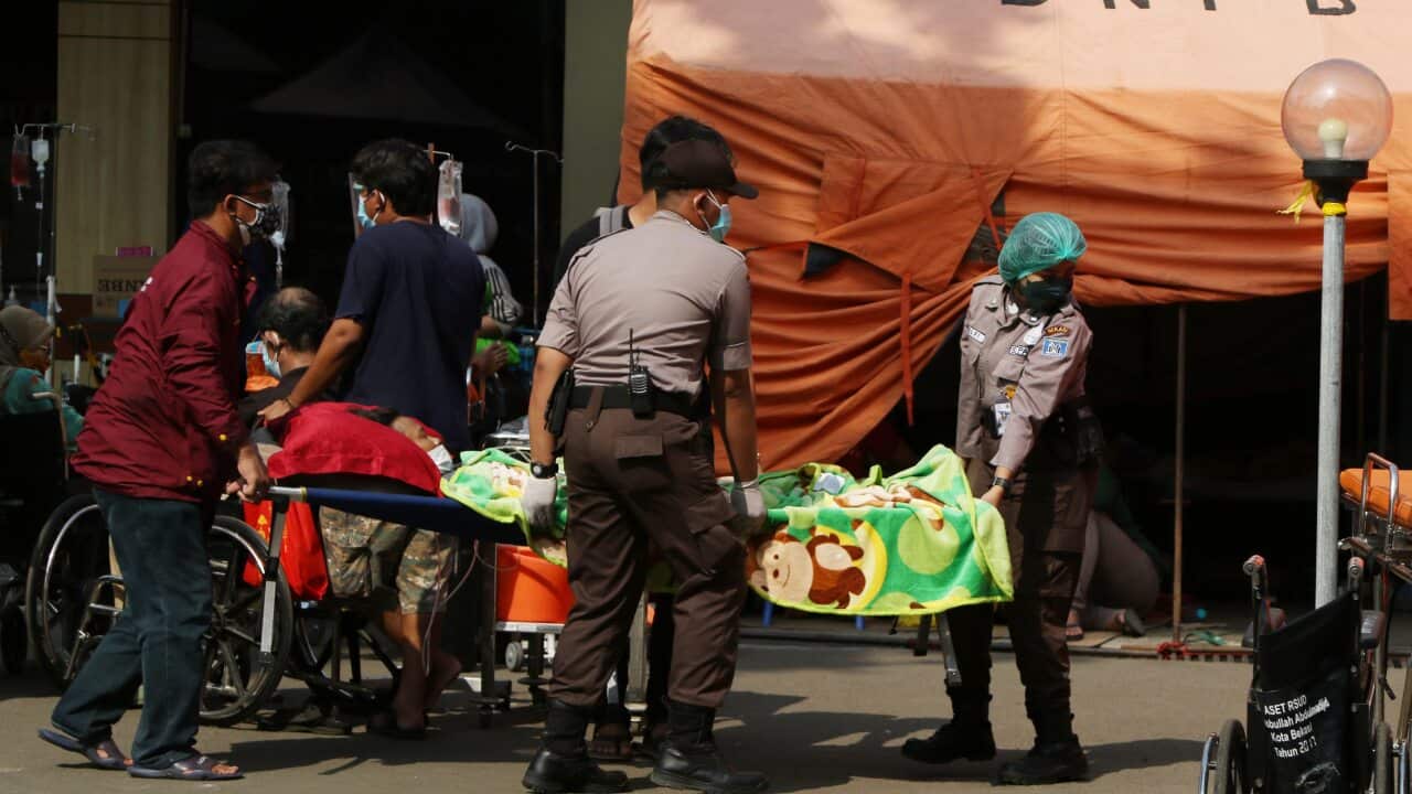 Indonesia is struggling with a new COVID-19 outbreak.