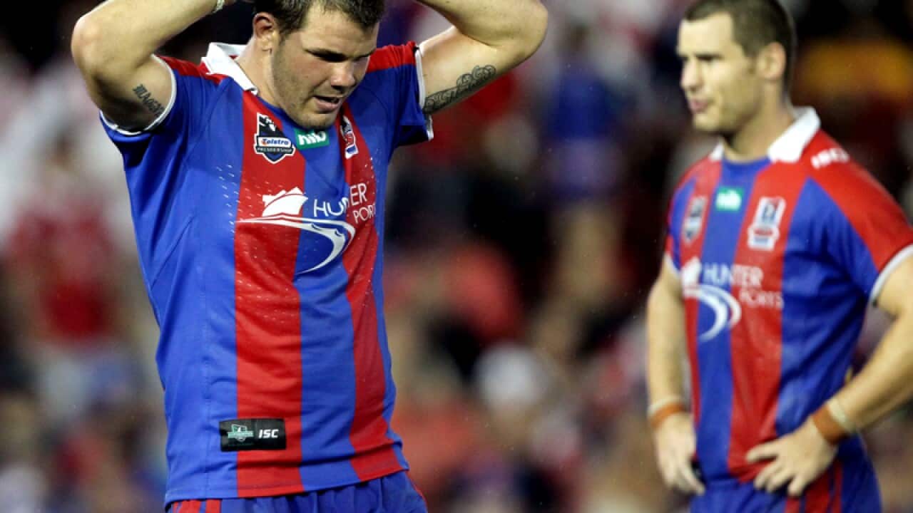 Newcastle NRL player Kade Snowden