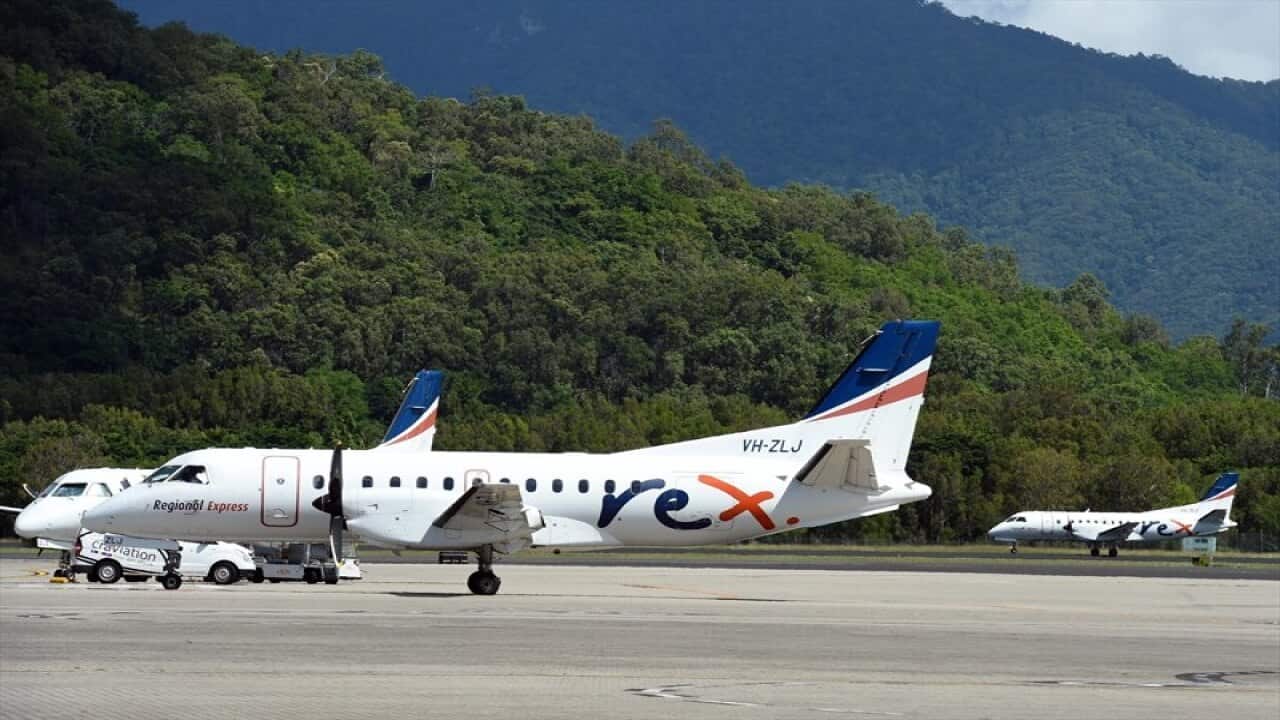 Regional Express Airlines (rex) passenger planes