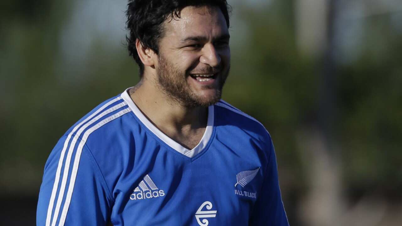 New Zealand's rugby player Piri Weepu