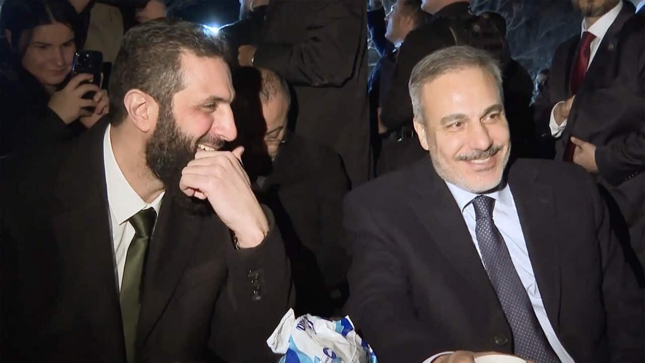 Hakan Fidan and Ahmed al-Sharaa observed Damascus from Mount Qasioun