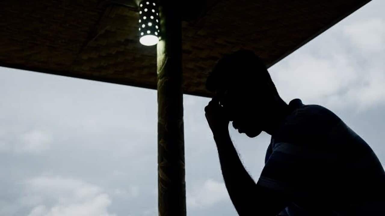 An asylum seeker