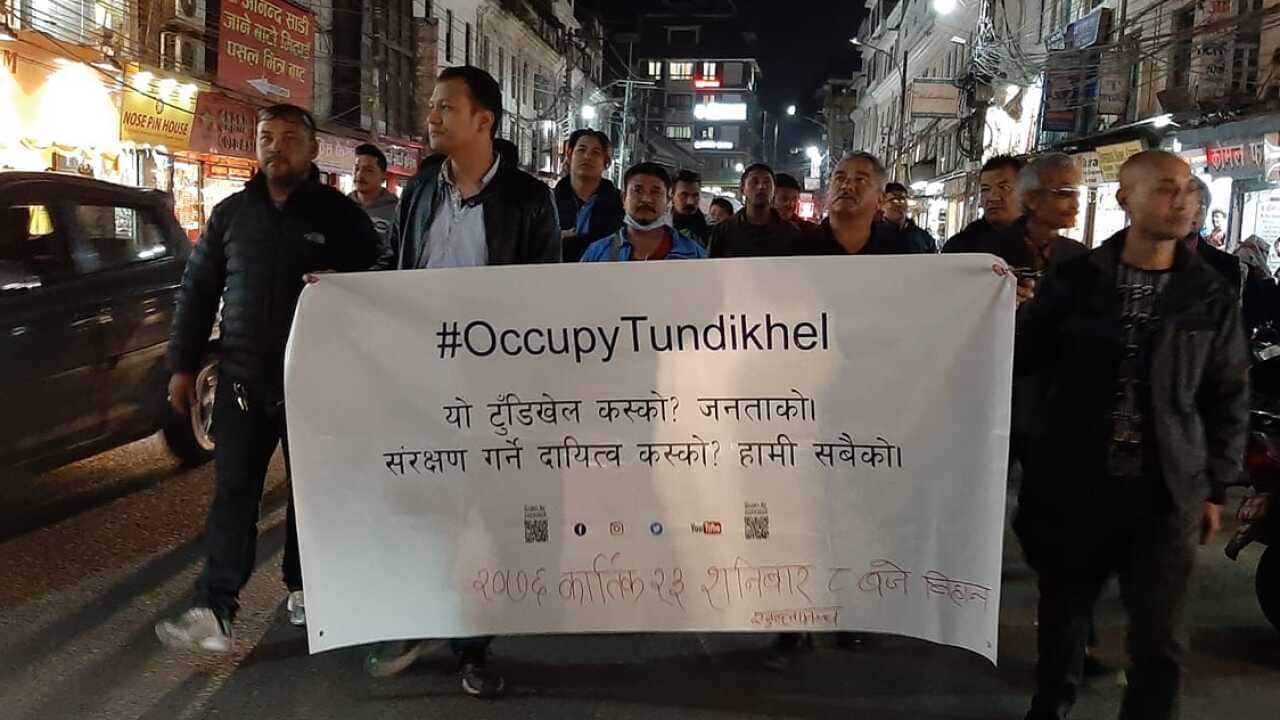 Occupy Tudikhel- nepali campaign_