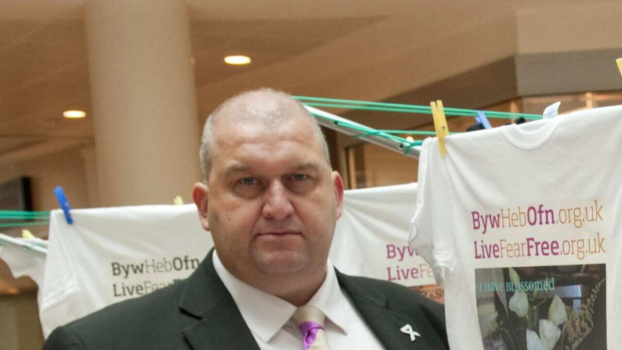 Former Welsh government minister Carl Sargeant.