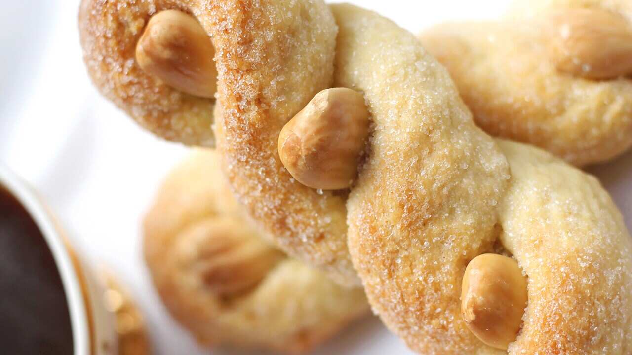 Italian almond biscuits (ricciarelli) SBS Food