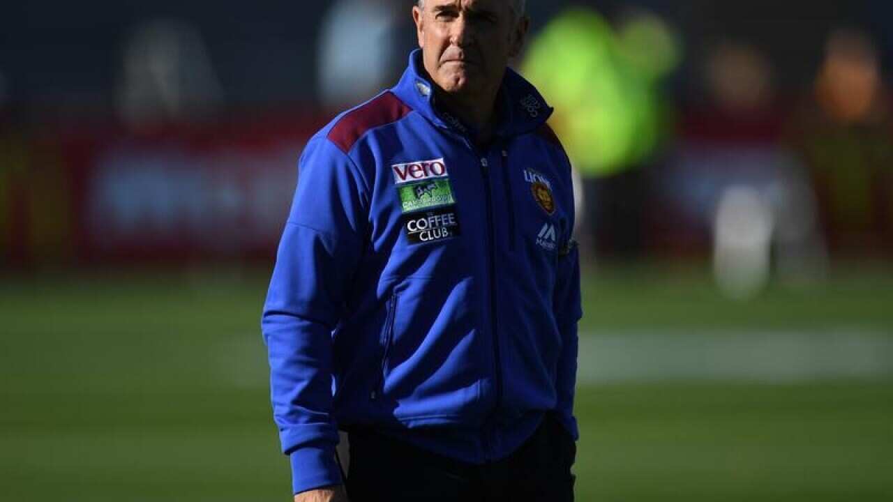 Coach of the Lions Chris Fagan.