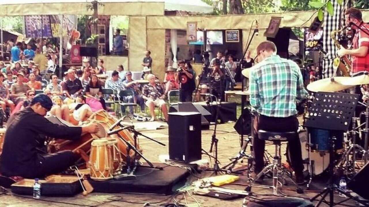 Julian Banks Group Feat Cepi Kusmiadi @ WI Beach Fest (St Kilda Foreshore) - Jan 2017.