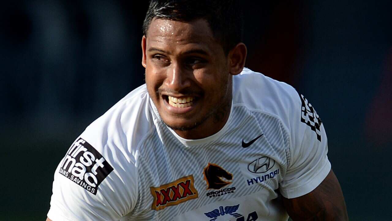 Brisbane Broncos player Ben Barba