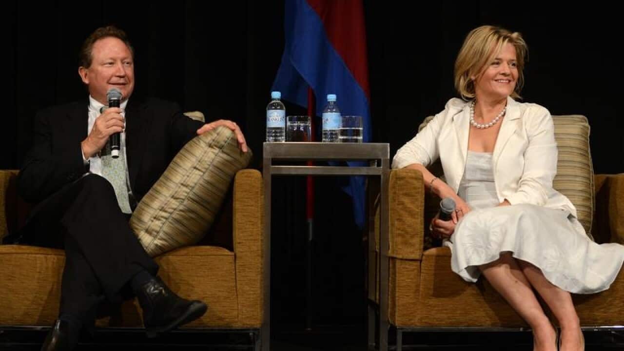 Andrew and Nicola Forrest