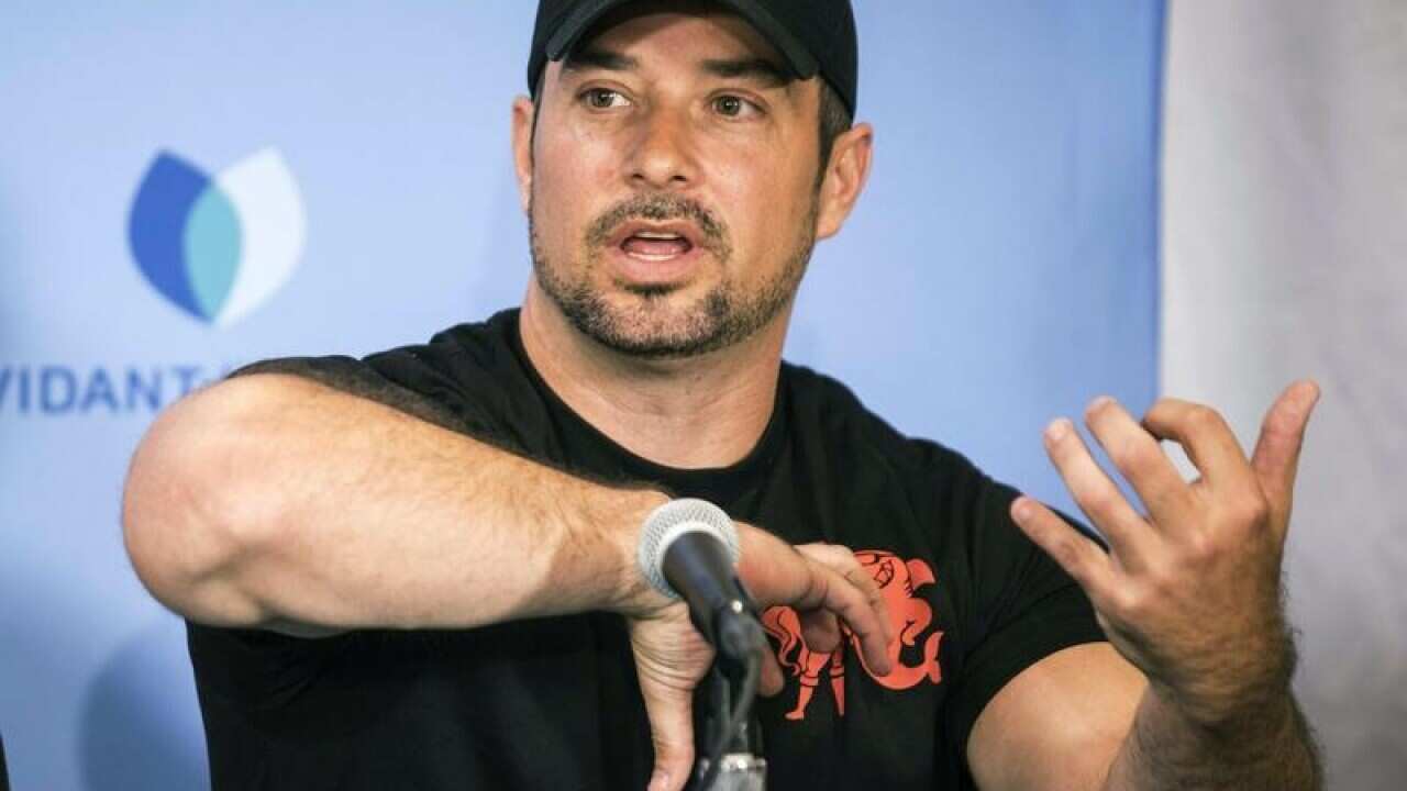 US shark attack survivor's father Charlie Winter