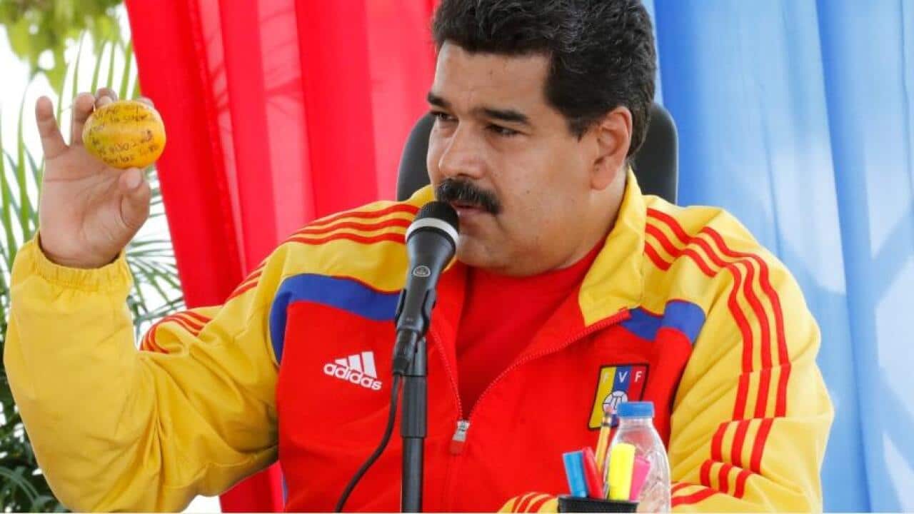 Woman who hit Maduro with mango given new home.