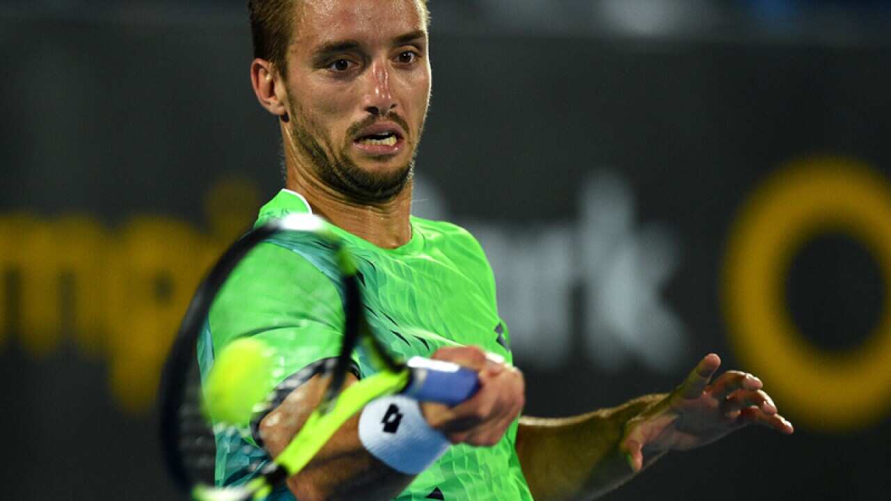 Viktor Troicki of Serbia
