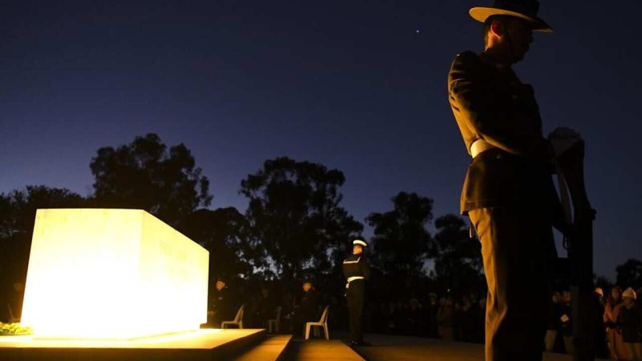 Canberra's stone of remembrance