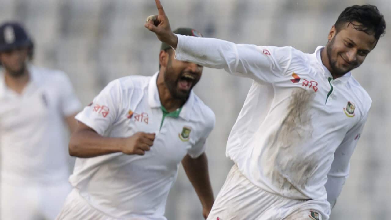 Bangladesh's Shakib Al Hasan