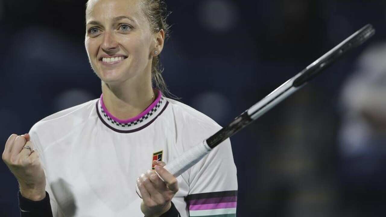 Czech Republic's Petra Kvitova.