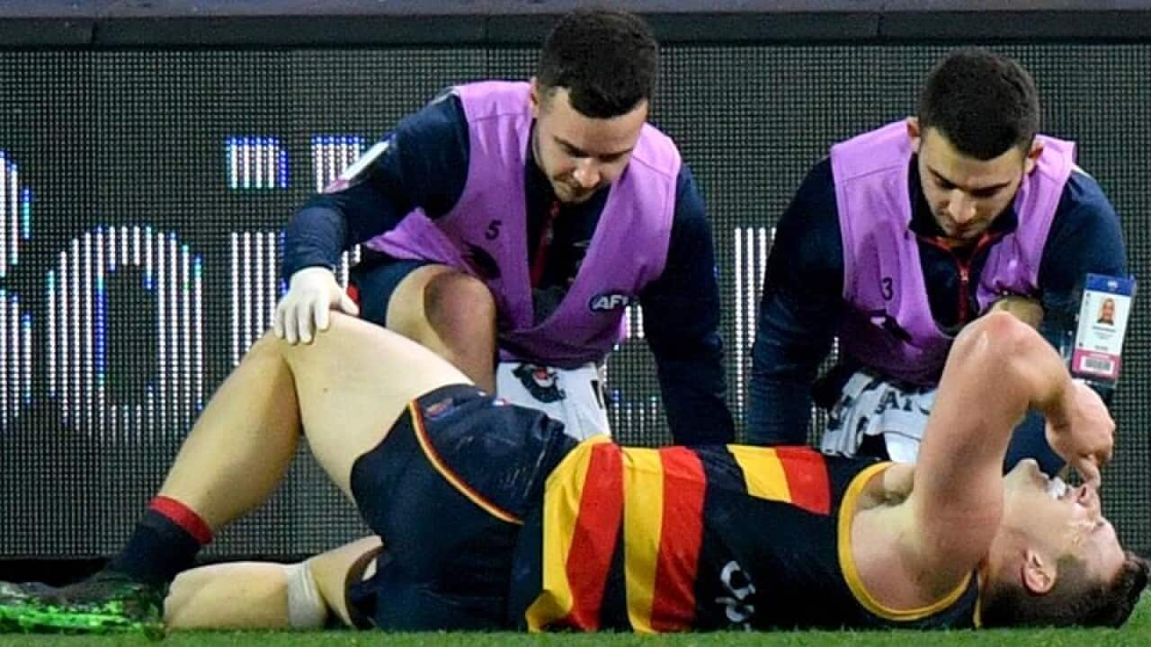 Josh Jenkins of the Crows.