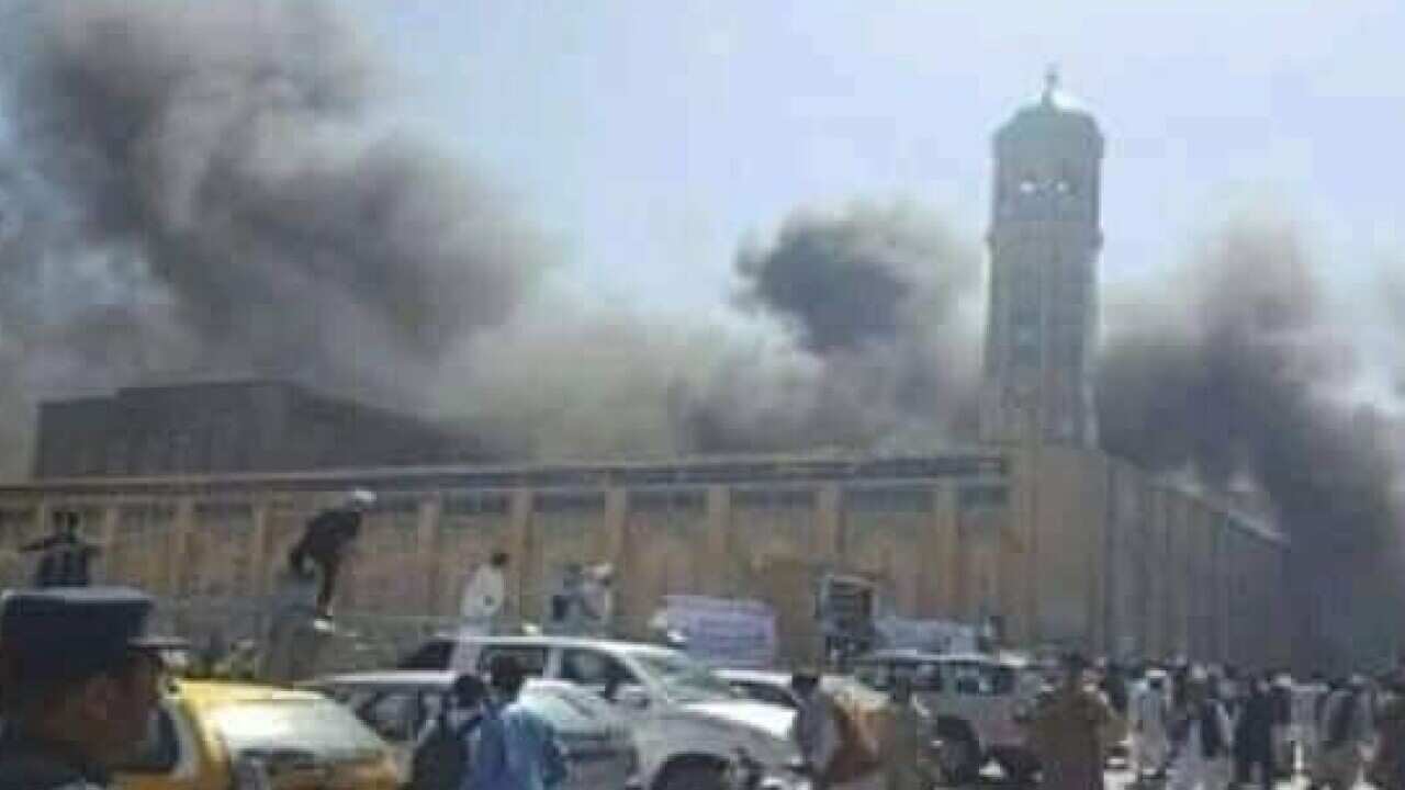 Suicide bombing in Kunduz