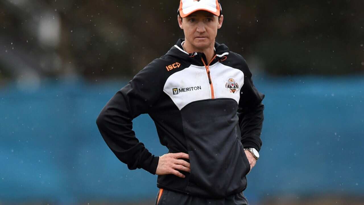 Wests Tigers NRL coach Jason Taylor.