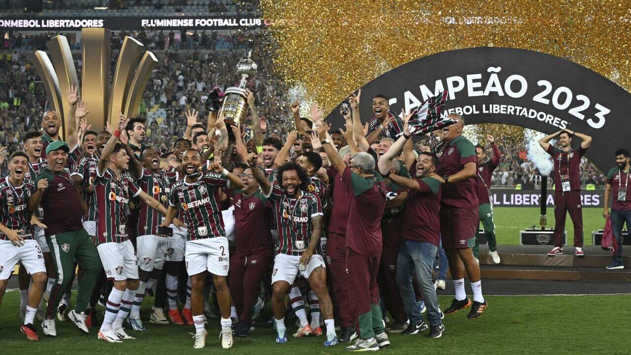 Brazil Argentina Soccer Copa Libertadores
