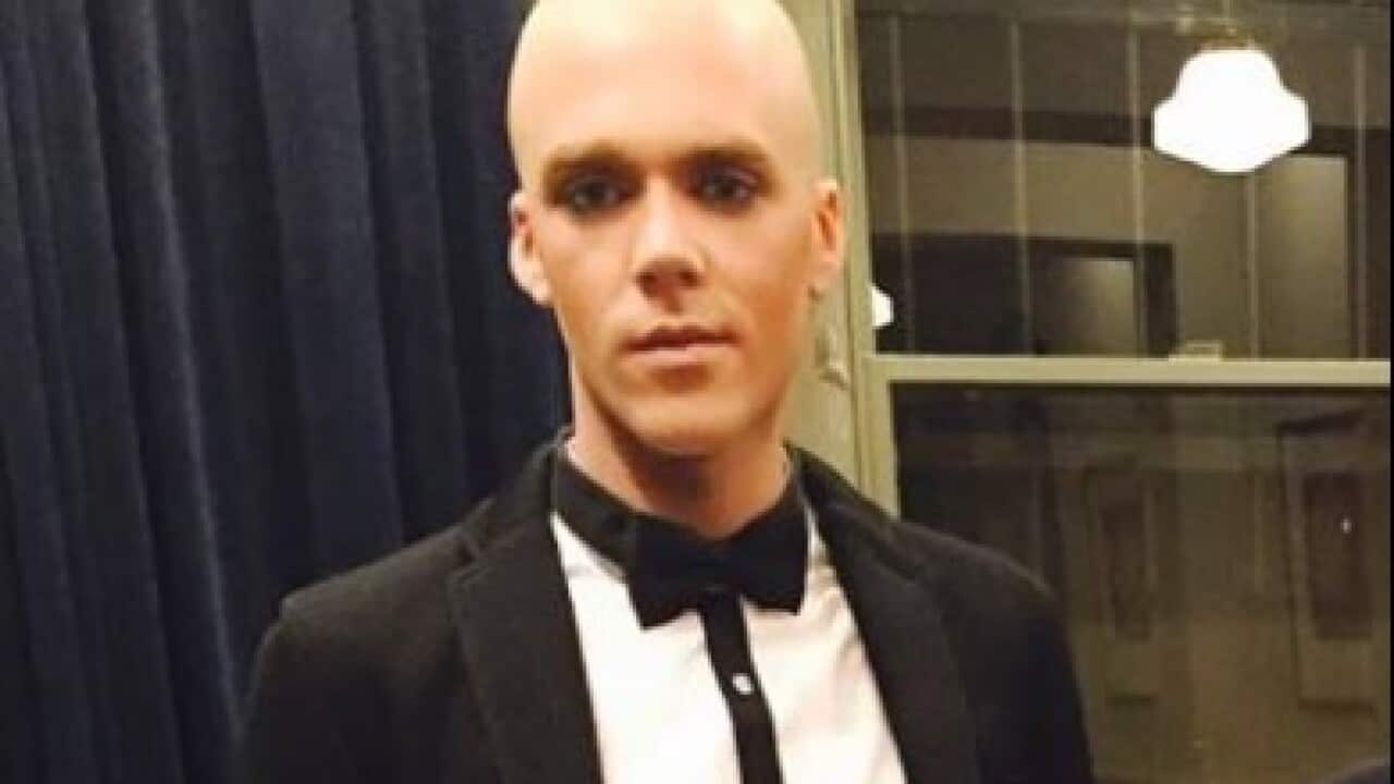 Image of Angus McCormack from his Facebook post