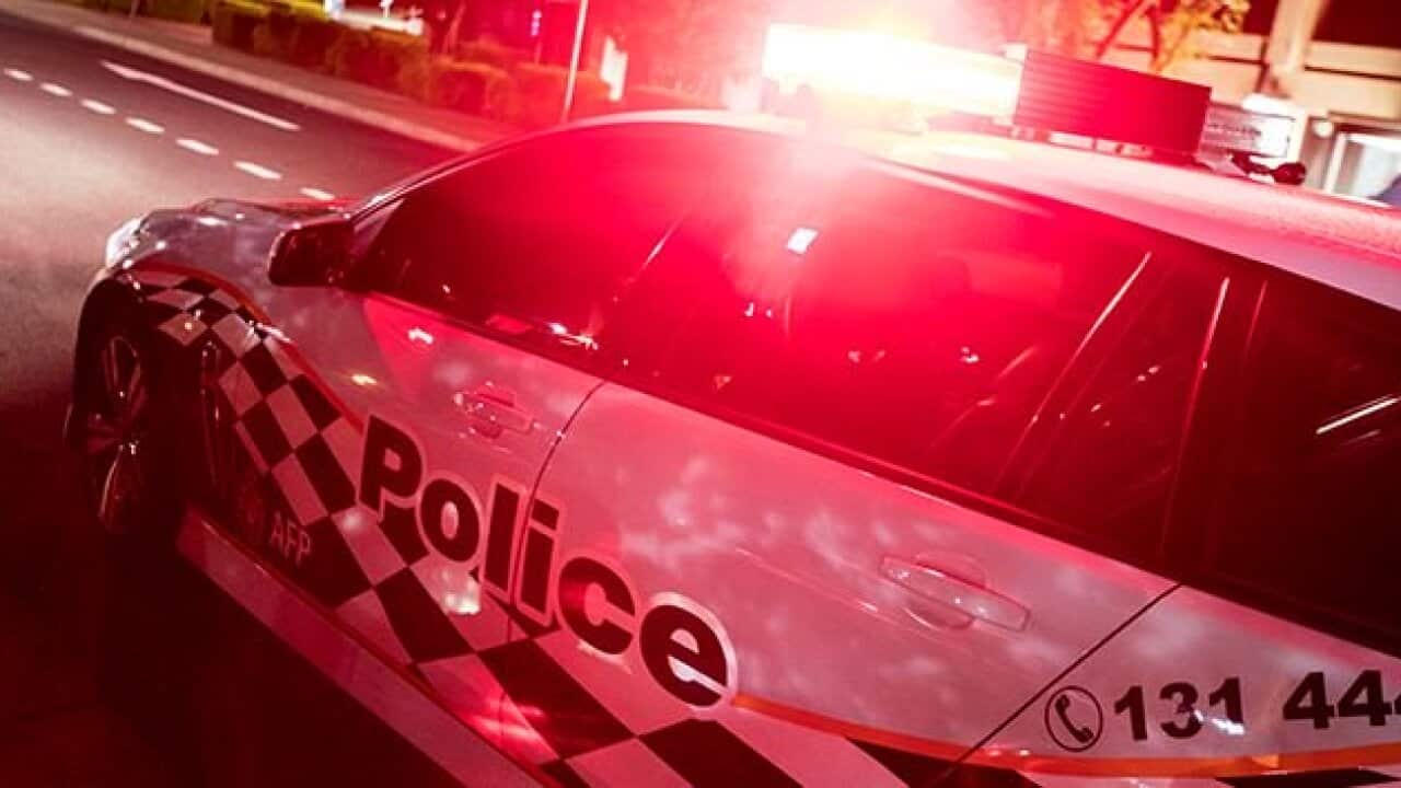 The victim was taken to Canberra hospital with non life-threatening injuries.