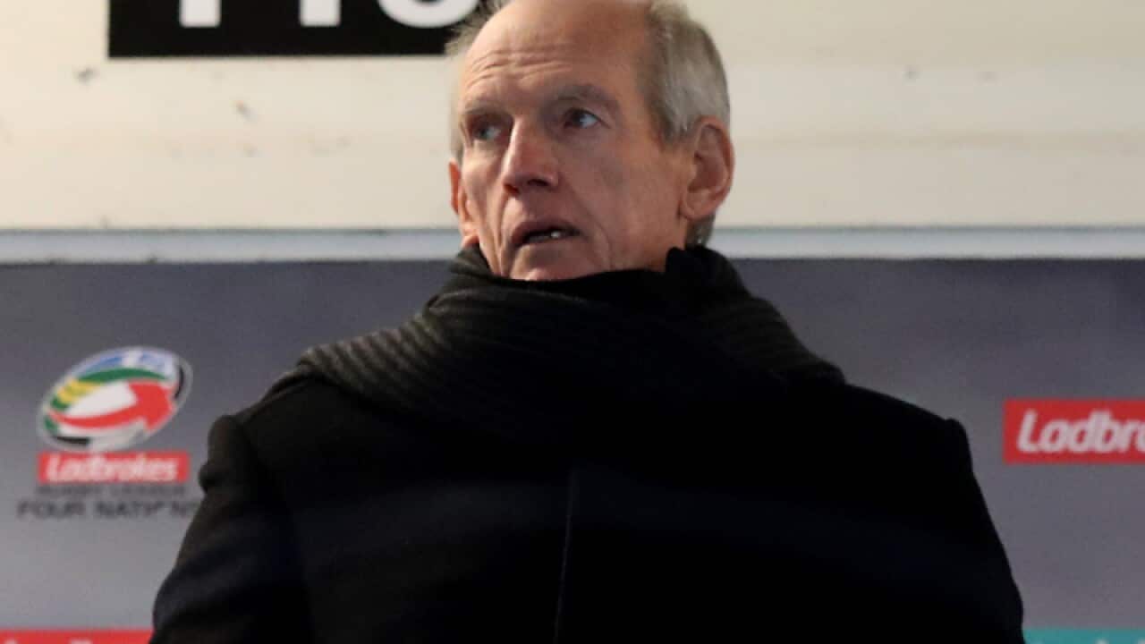England head coach Wayne Bennett