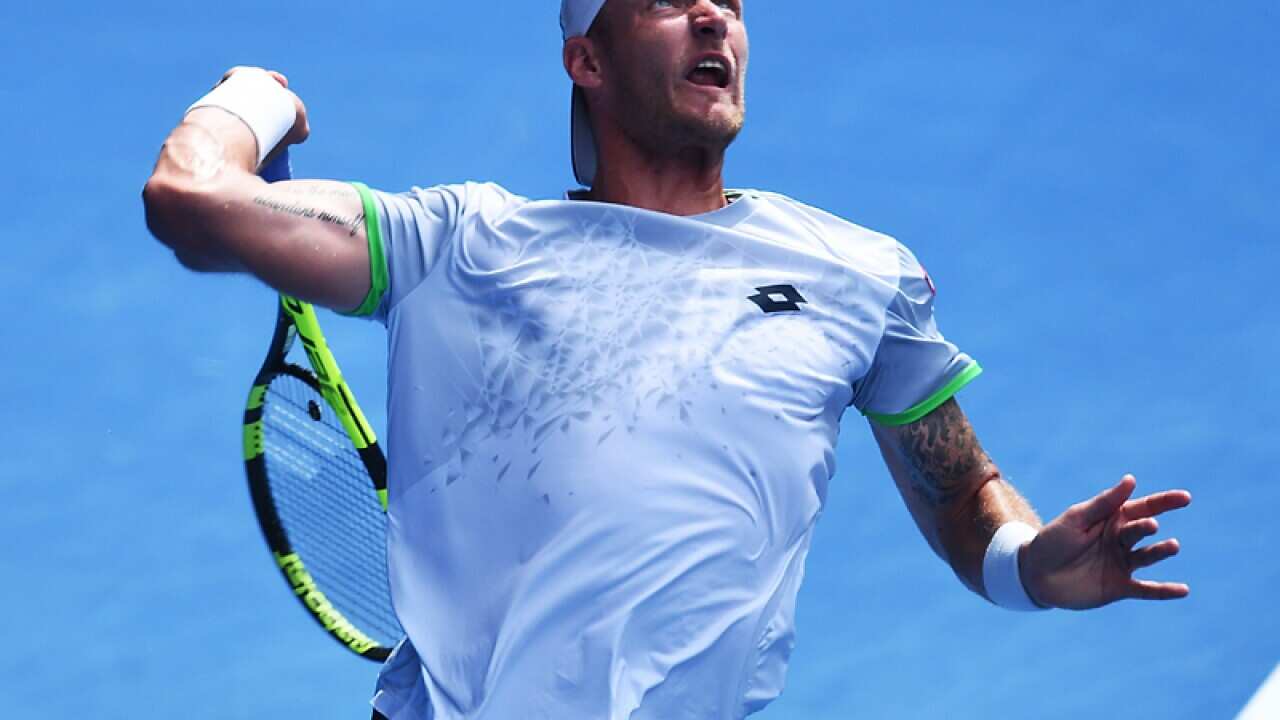 Australian tennis player Sam Groth