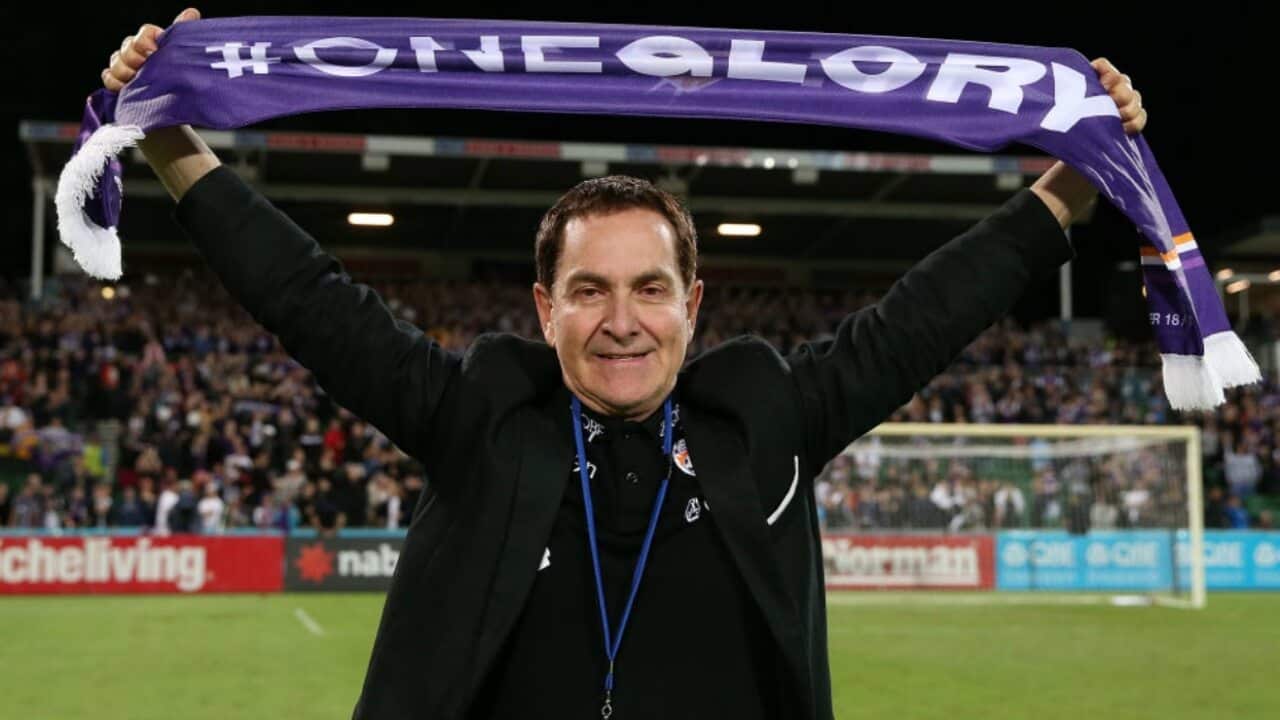 Perth Glory owner Tony Sage