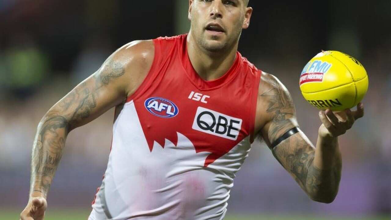 Sydney Swans star Lance Franklin