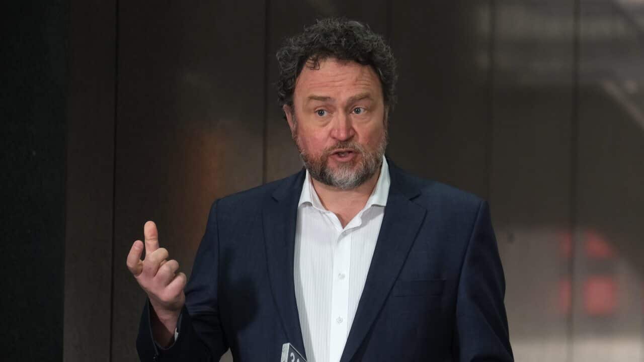 Acting Chief Health Officer Professor Ben Cowie speaks to the media during a press conference in Melbourne, Friday, August 20, 2021.