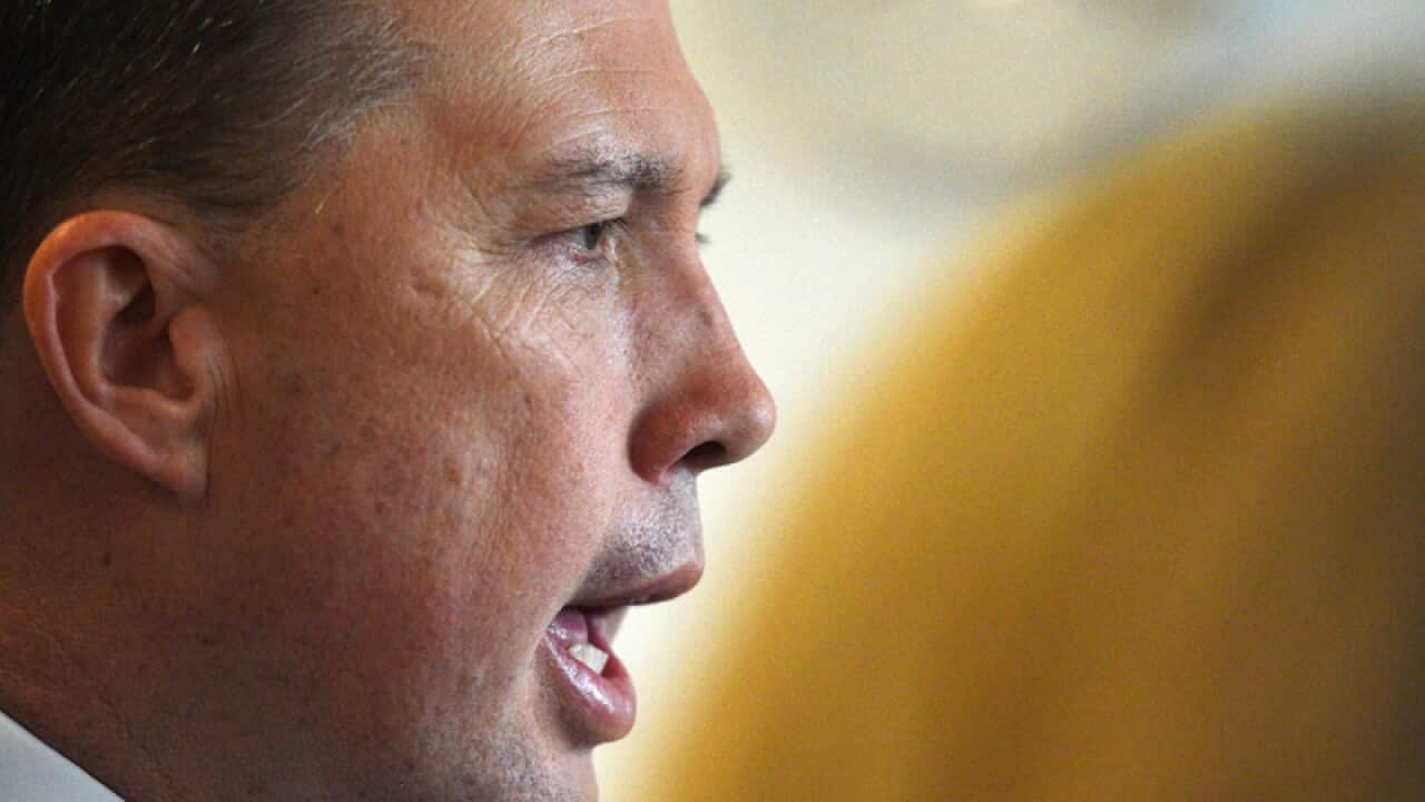Minister for Immigration Peter Dutton