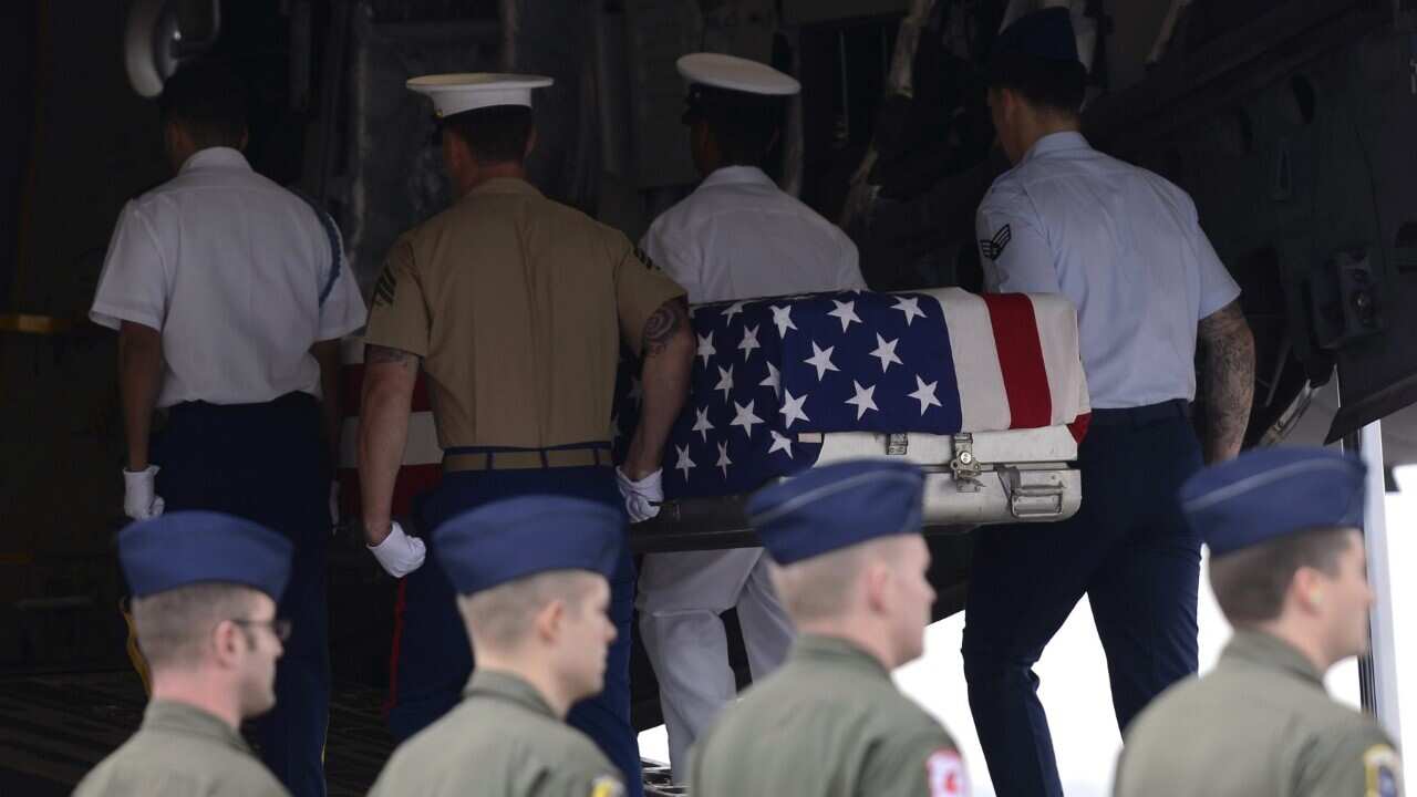 US MIA in the Vietnam War returning home (HOANG DINH NAM - AFP via Getty Images)