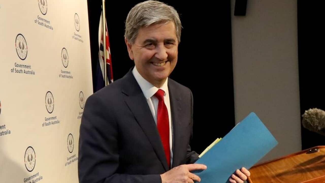 South Australian Treasurer Rob Lucas.