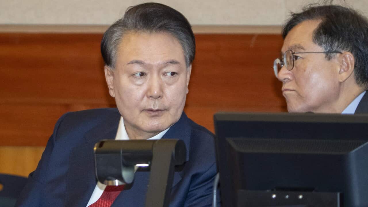South Korean President Yoon attends impeachment trial hearing