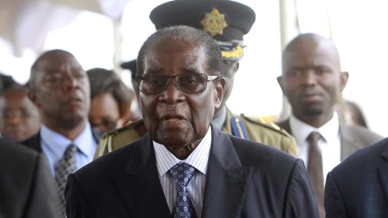 Zimbabwean President Robert Mugabe