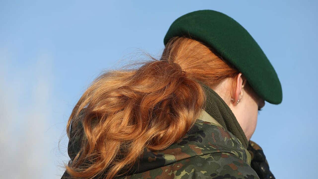 New German Defense Minister Von Der Leyen Visits Troops