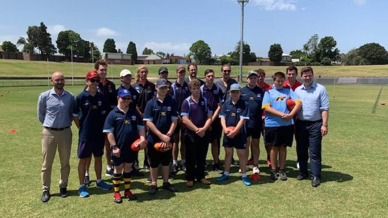 The NSW ACT team for the Inclusion Carnival in July