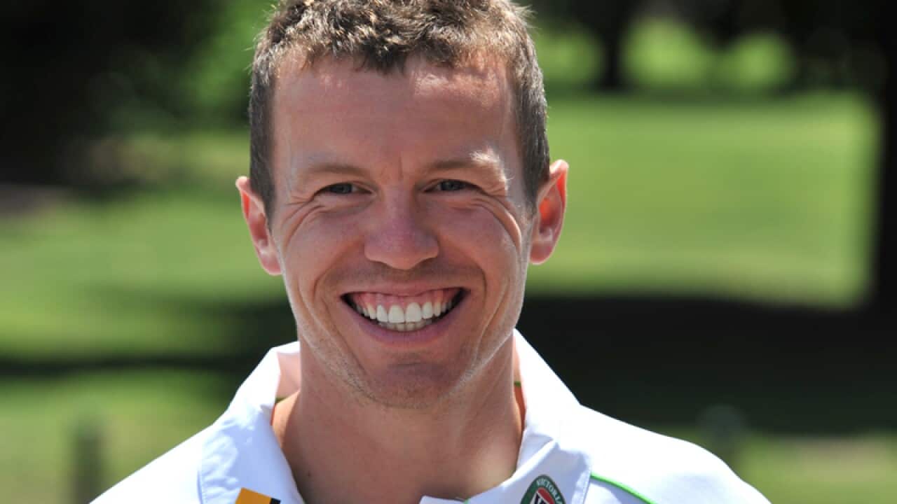 Australian fast bowler Peter Siddle
