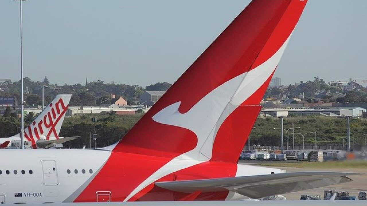 Quantas and Vergin Australia