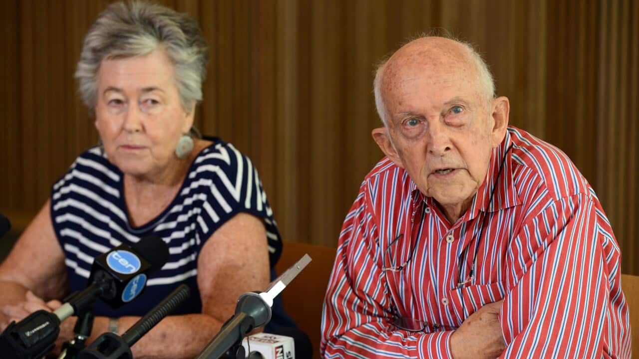 The parents of Australian journalist Peter Greste - AAP-1.jpg