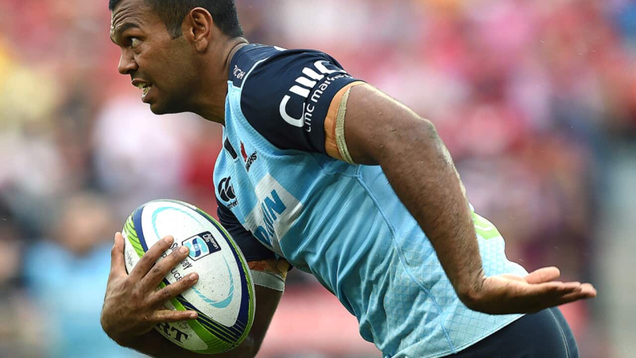 Waratahs player Kurtley Beale