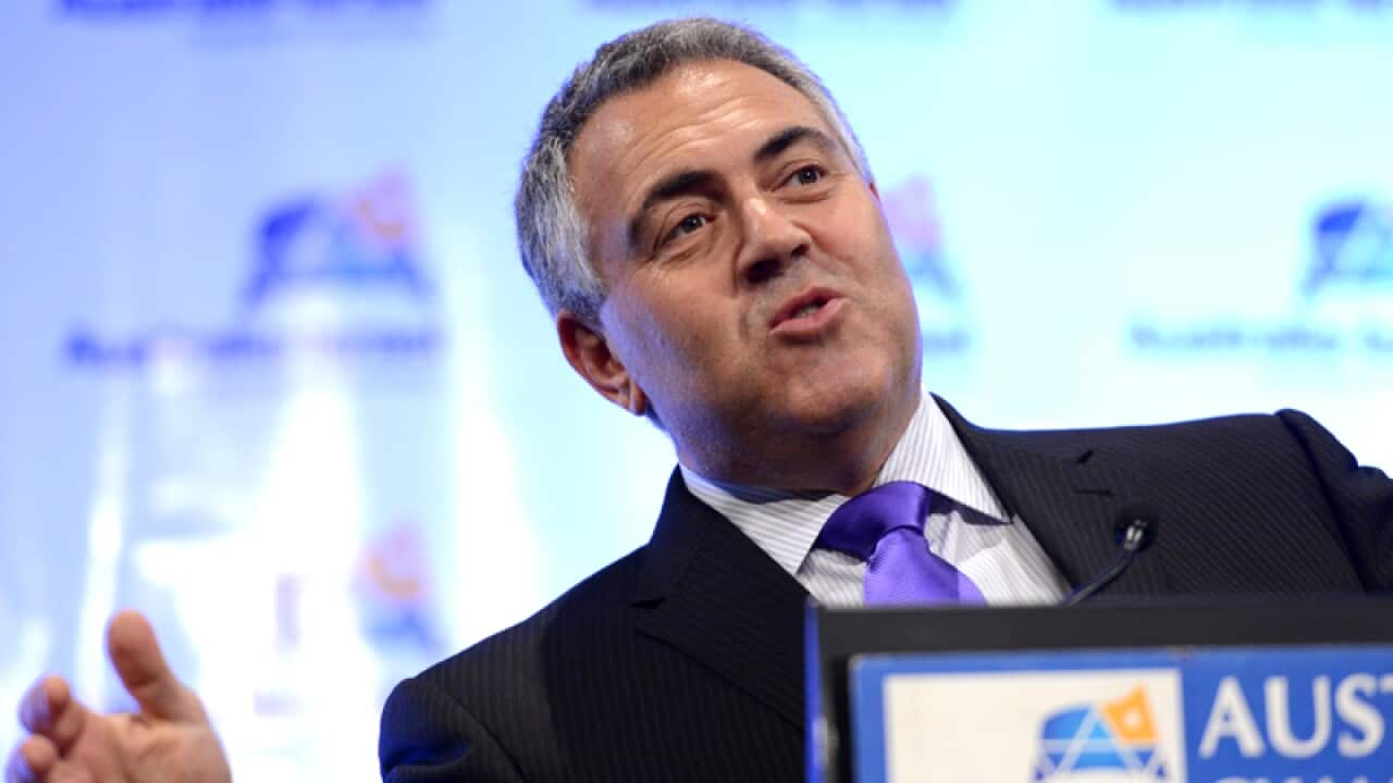 Treasurer Joe Hockey must weigh all aspects of Australia's economy in his budget. (AAP)