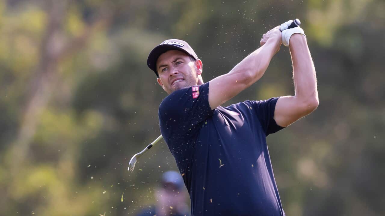 Adam Scott during Pro-Am at The Australian Golf Club, in Sydney, Wednesday, December 4, 2019. Practice for the 104th Australian Open which starts on Thursday in Sydney. (AAP Image/Craig Golding) NO ARCHIVING