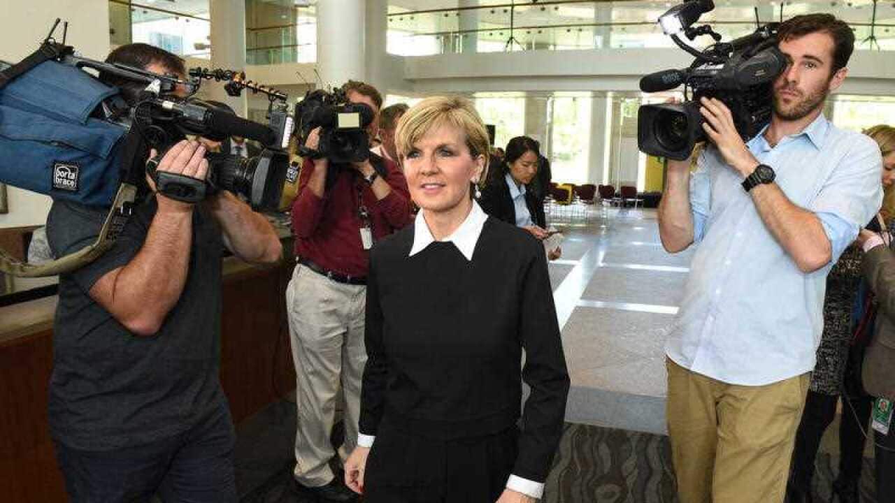 Minister for Foreign Affairs Julie Bishop