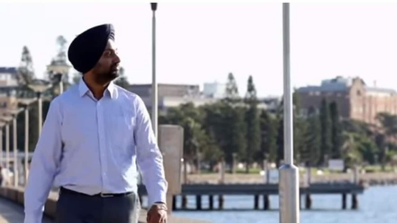 Capt Arvinder Singh presented as face of NSW’s skilled migration program