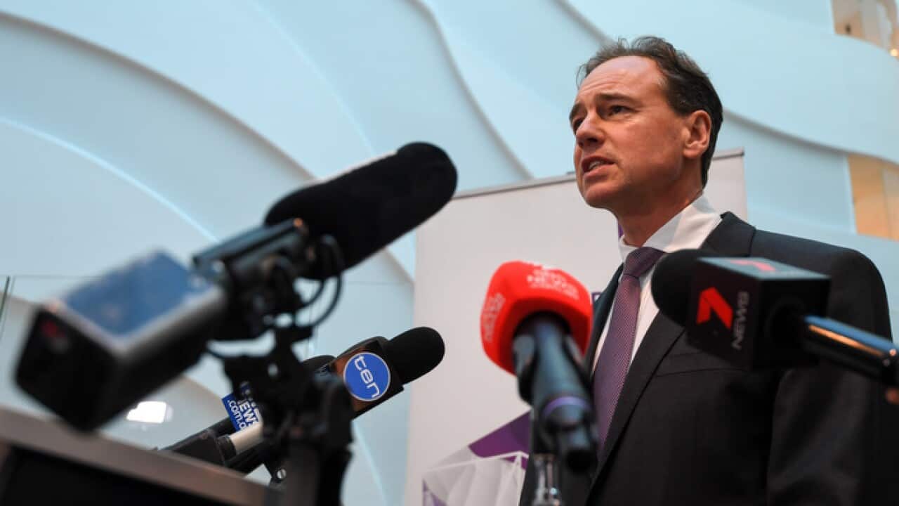 Health Minister Greg Hunt
