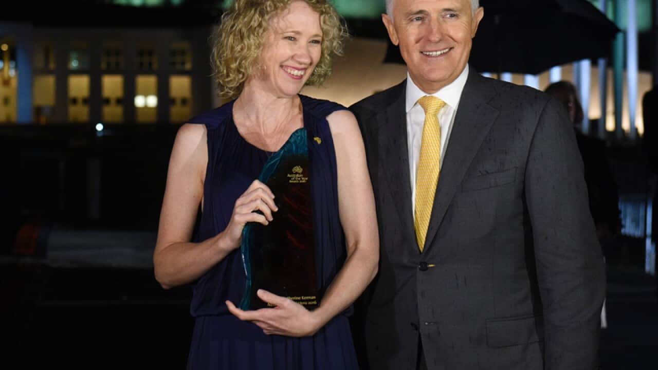 Malcolm Turnbull and Australia's Local Hero Dr Catherine Keenan