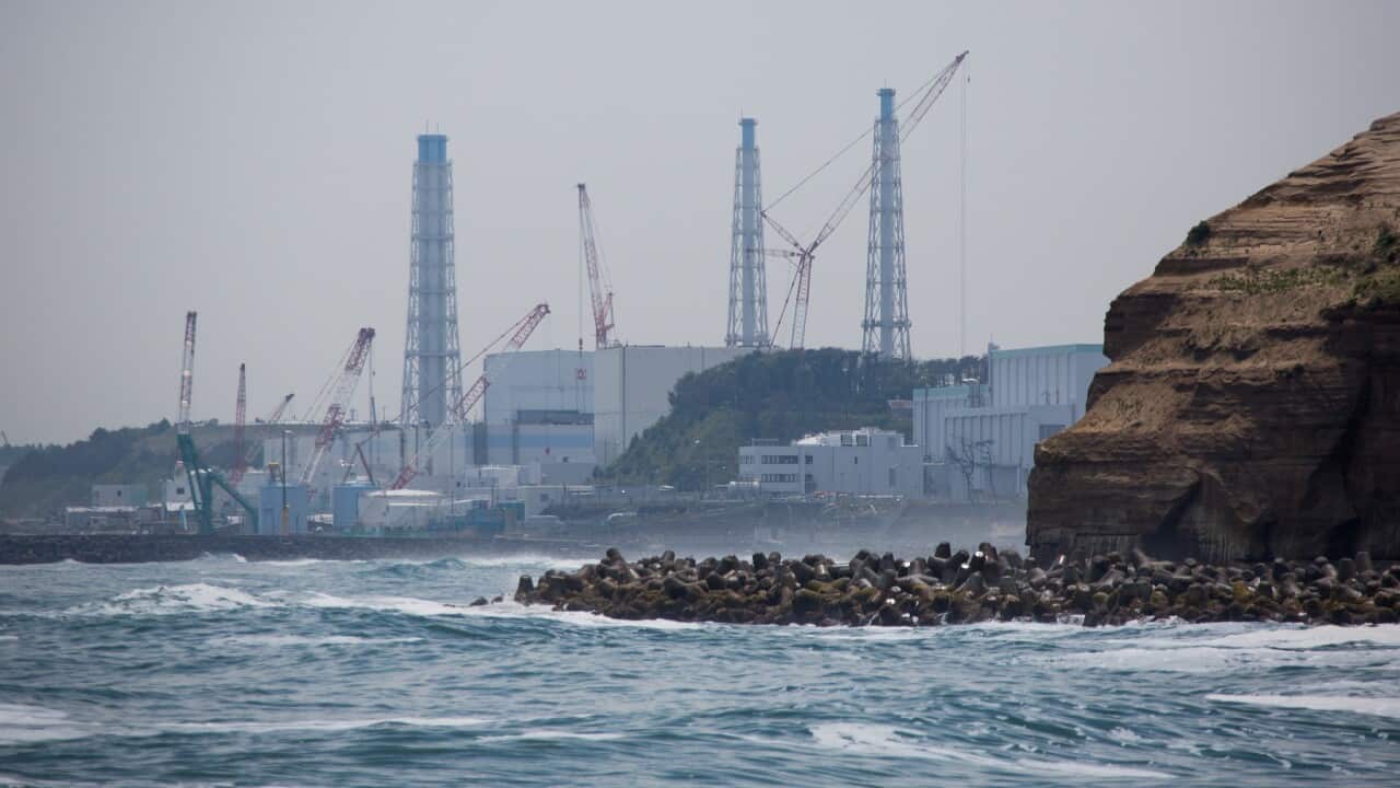 Fukushima daiichi nuclear power plant five years after the tsunami, Fukushima prefecture, Futaba, Japan