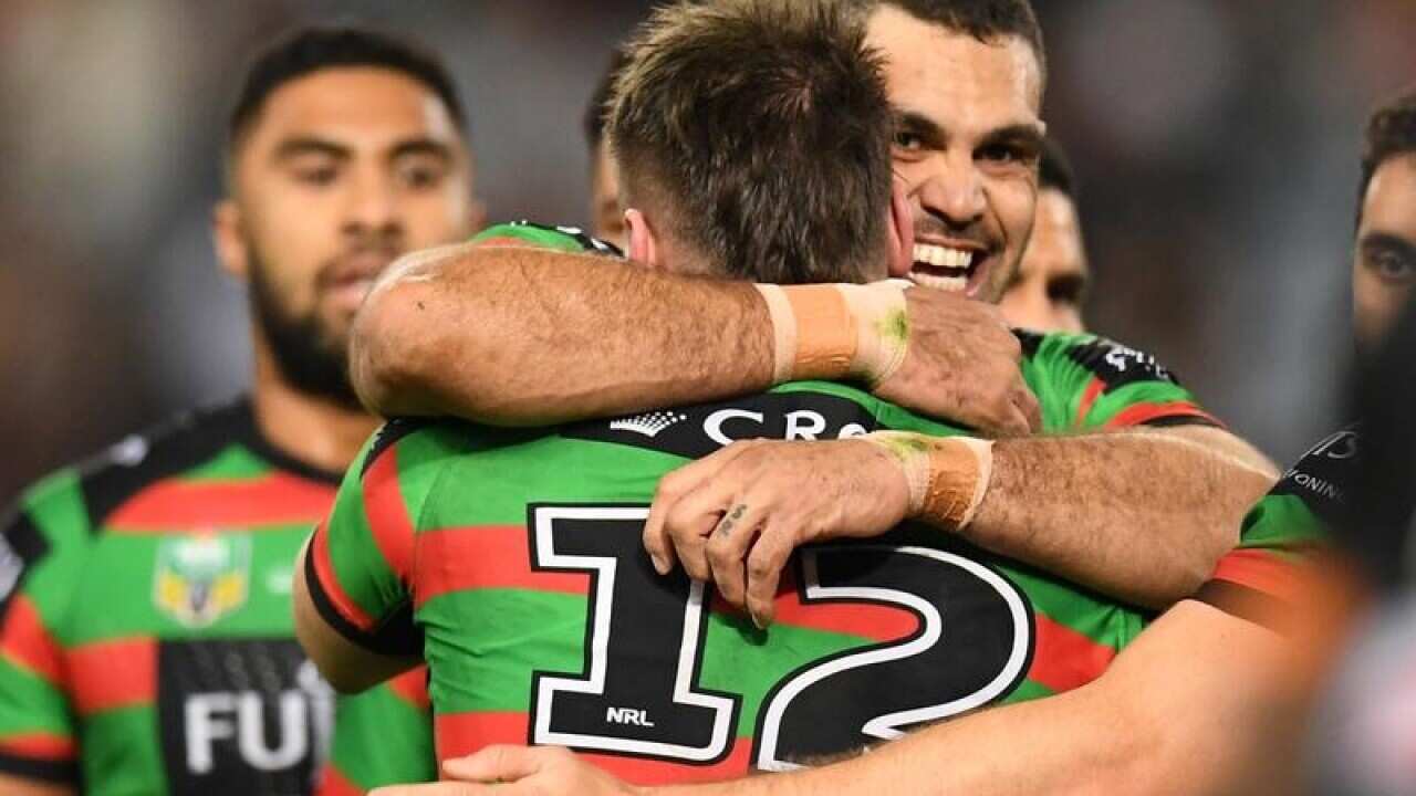 Greg Inglis and Angus Chrichton