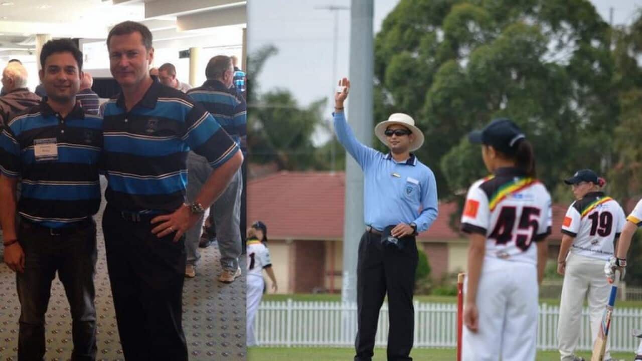 Chinmay Mehta from NSW Umpires Association